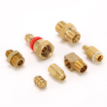 OEM hydraulic agriculture parts male BSP 60deg cone seal brass pipe fittings